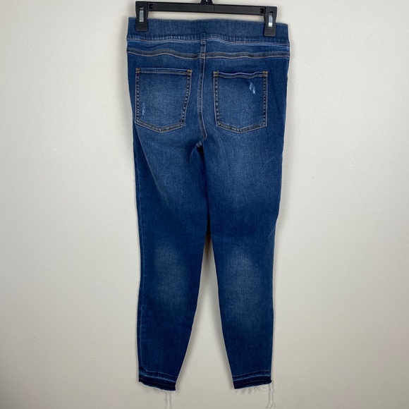 Spanx Distressed High-Rise Ankle Skinny Jeans - Size Small - Picture 5 of 7